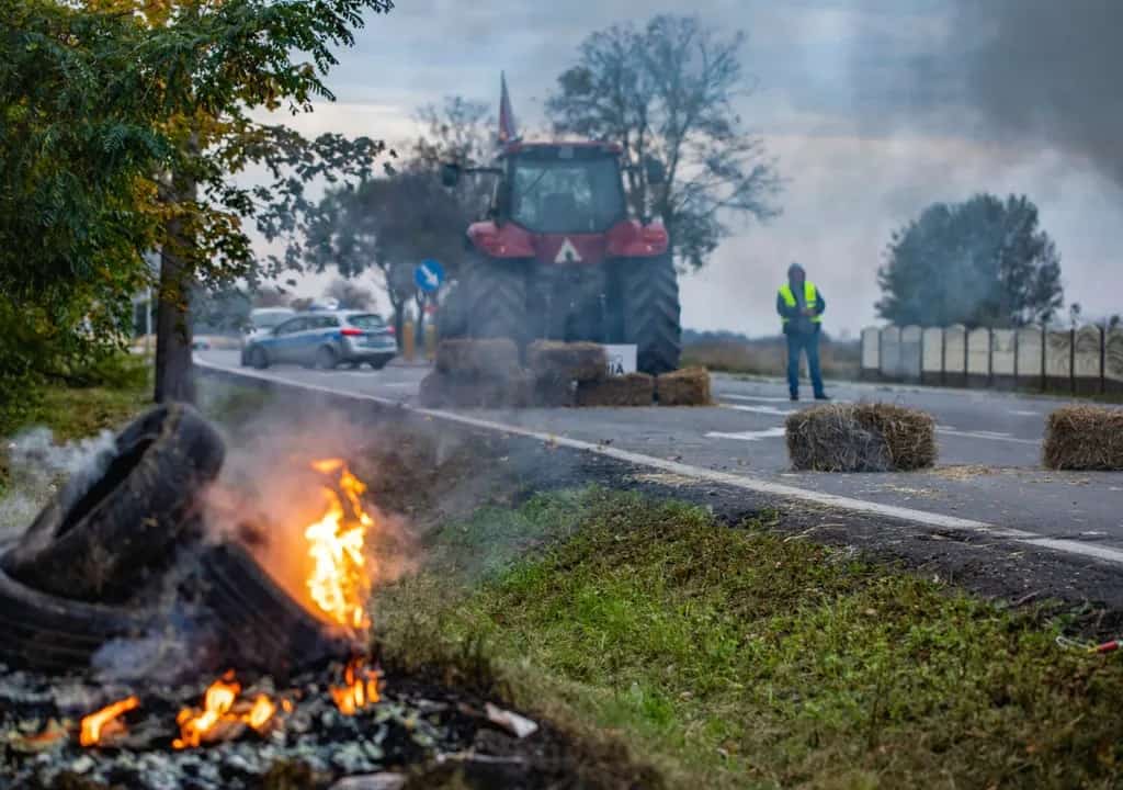 Las protestas del sector agrícola crecen cada vez más