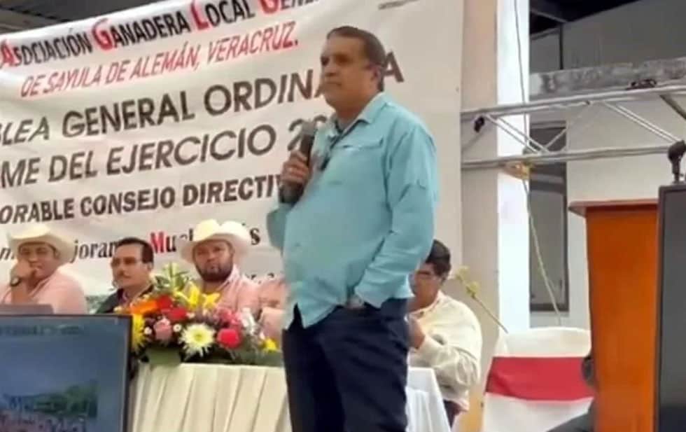 Promete esposo de Nahle apoyos a ganaderos en Veracruz