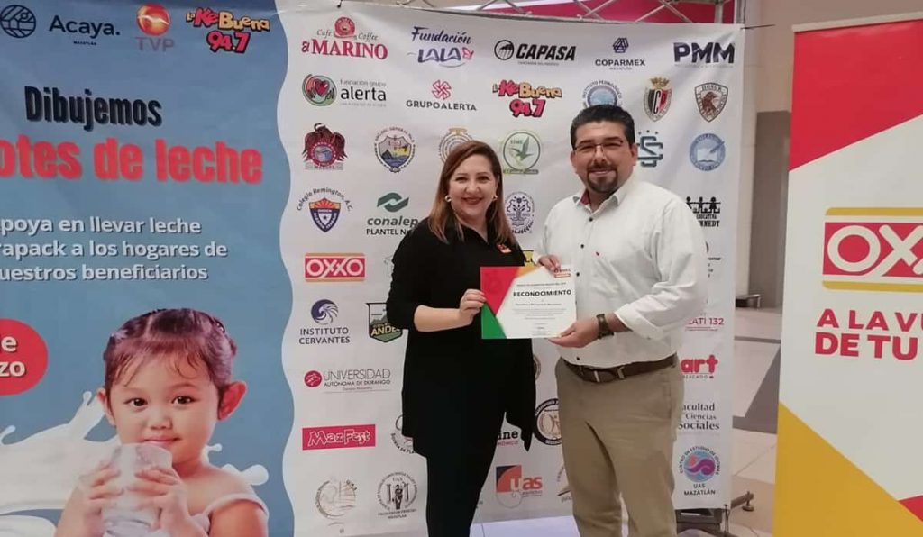 Banco de Alimentos de Mazatlán recauda más de 11 mil litros de leche para ayudar a quien más lo necesita