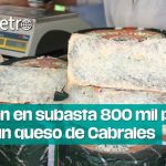 A qué sabrá Pagan en subasta 800 mil pesos por un queso de Cabrales