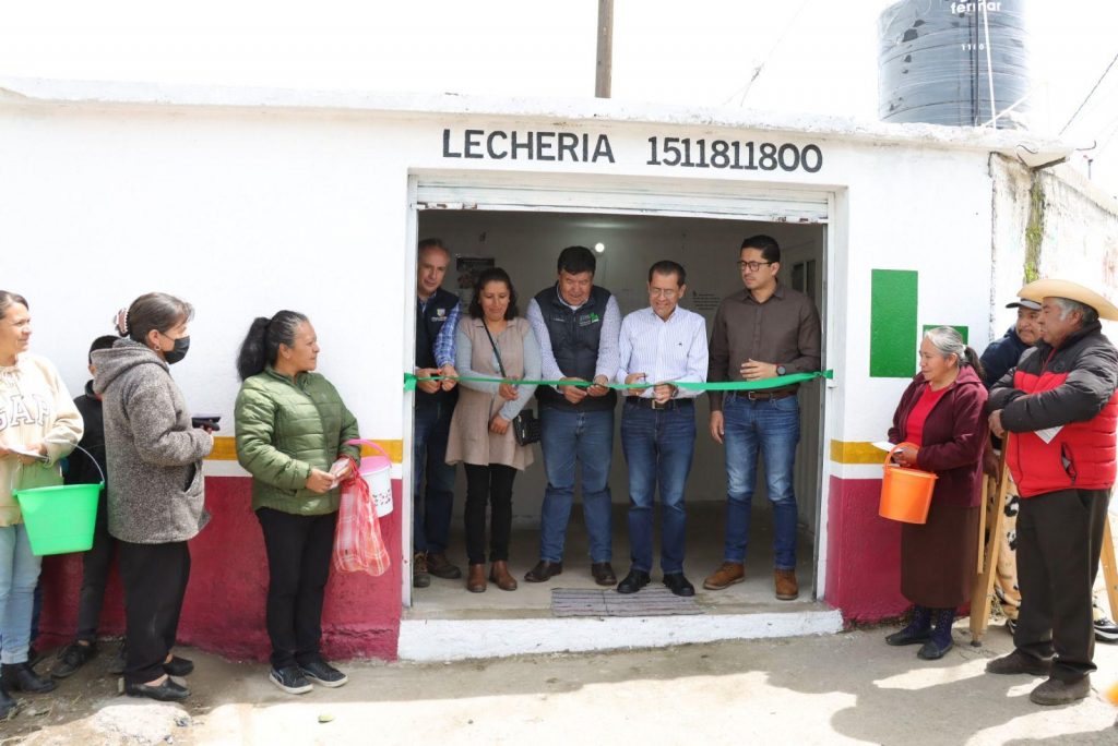 Abren nueva lechería Liconsa en Zinacantepec