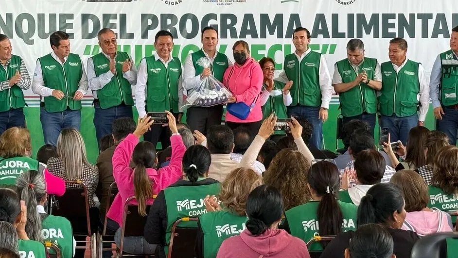 Ponen en marcha programa alimentario de huevo y leche en Coahuila