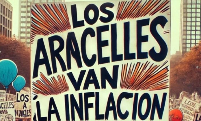 Los aranceles van la inflación también