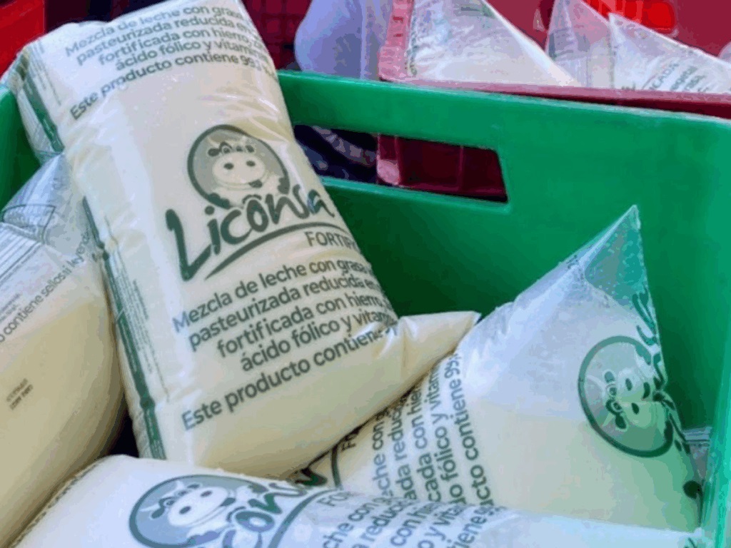 Mas de 134 mil morelenses son beneficiados con leche Liconsa