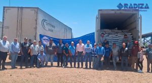 Reciben tanque de enfriamiento y apoyo