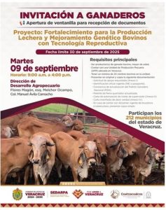 Ganaderos de Coatzacoalcos, a Fortalecer el Sector