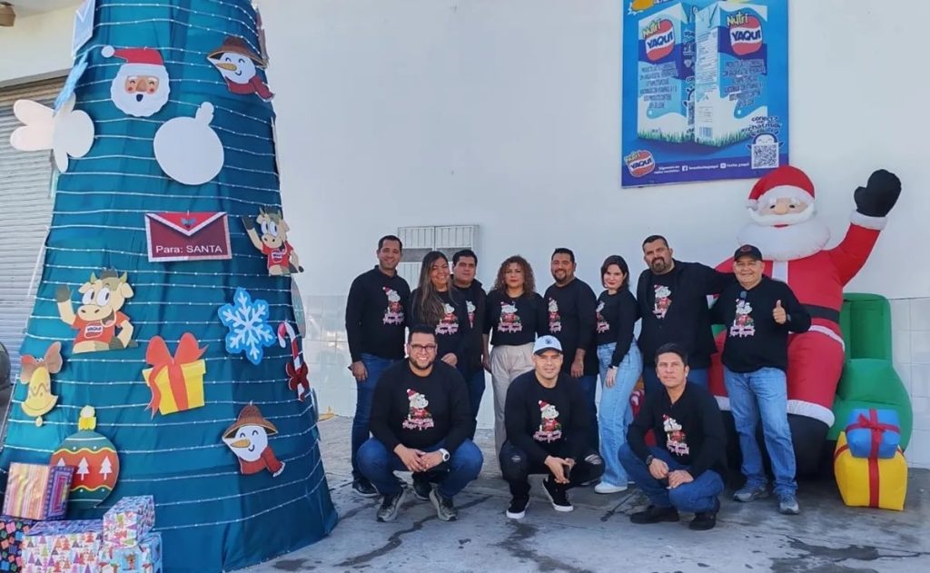 Leche Yaqui Ilumina la Navidad en Los Mochis