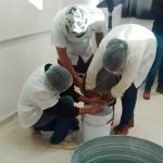 Formación láctea estudiantes aprenden a elaborar queso