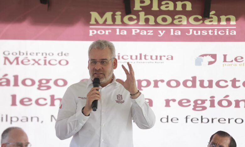 Michoacán duplicará acopio de leche con nueva planta en Jiquilpan