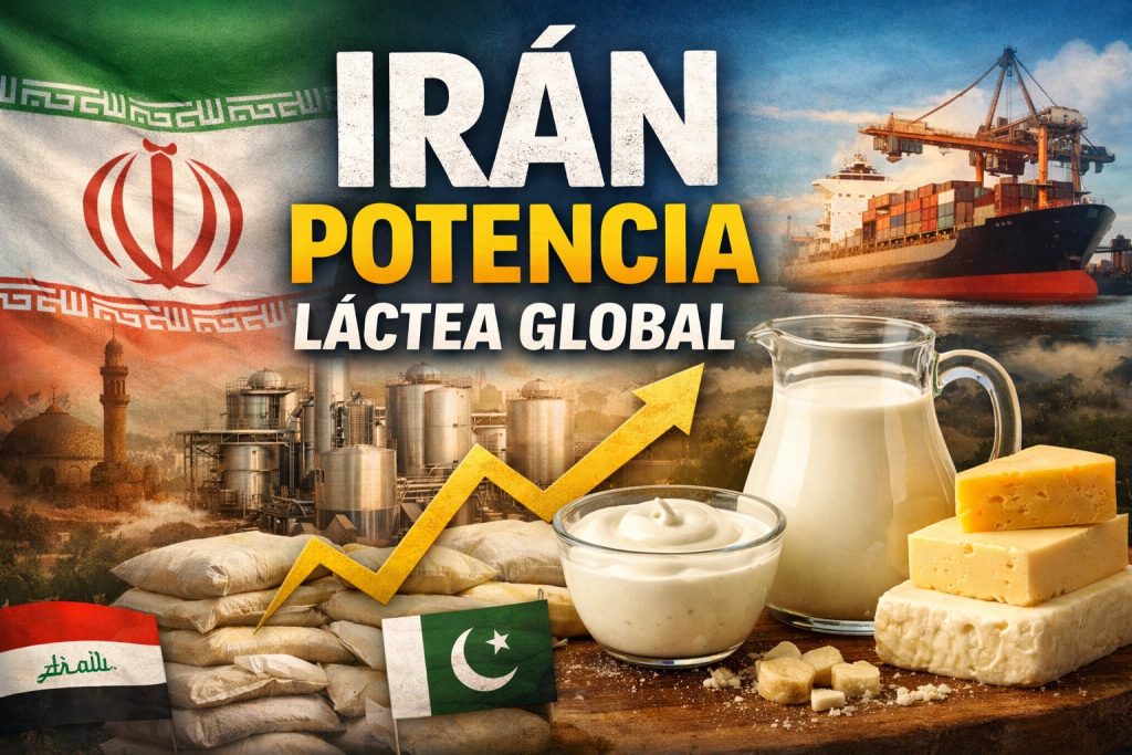 Irán sacude el mercado global de leche en polvo