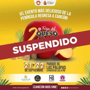 Cancún suspende Feria del Queso de Bola