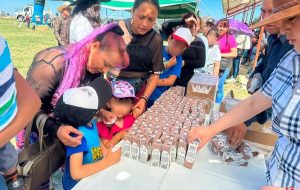 Lácteos llegan a miles de niños en Hidalgo