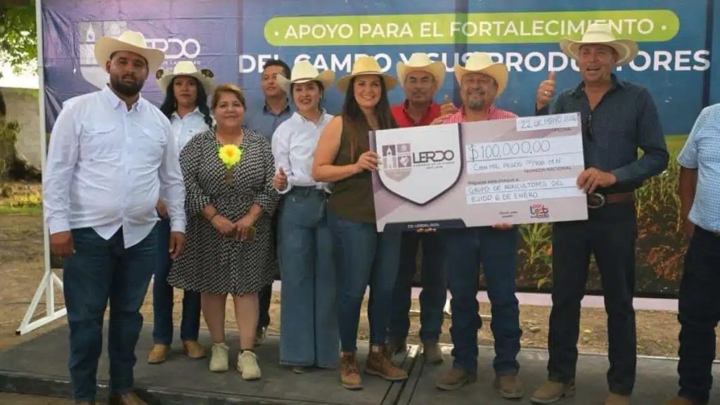 Lerdo refuerza apoyo al campo en plena crisis