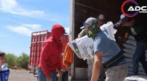 Alivio en Chihuahua Reparten toneladas de alimento
