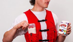 Correr por un cartón de leche El éxito de Lactantia