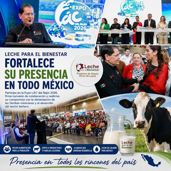Leche del Bienestar sacude Expo LAC
