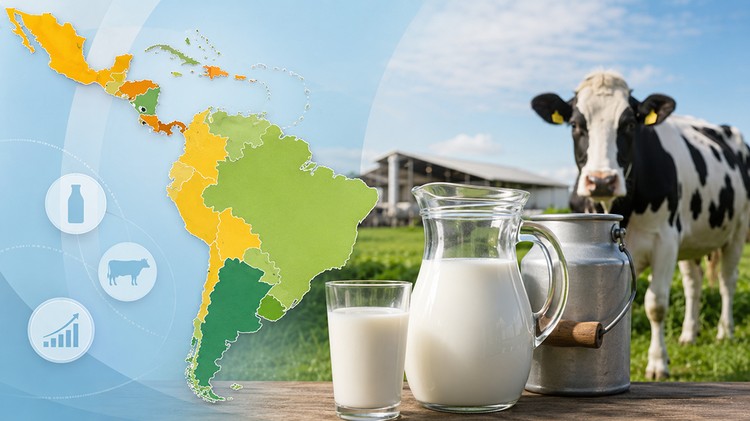 Argentina lidera la competitividad láctea en Latinoamérica con los costos de producción más bajos de la región