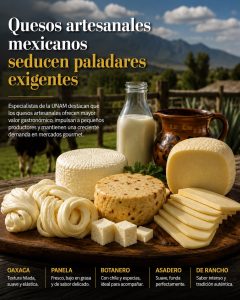 El queso artesanal mexicano se consolida en el segmento gourmet frente a las formulaciones industriales