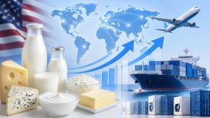 Exportaciones lácteas de EE. UU. crecen 14% impulsadas por queso y grasa