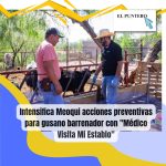 Meoqui intensifica la prevención contra el gusano barrenador con el programa "Médico Visita Mi Establo" Meoqui intensifica la prevención contra el gusano barrenador con el programa Médico Visita Mi Establo