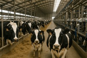 El aumento de 227,000 vacas y la mayor productividad aceleran la sobreoferta de leche en Estados Unidos