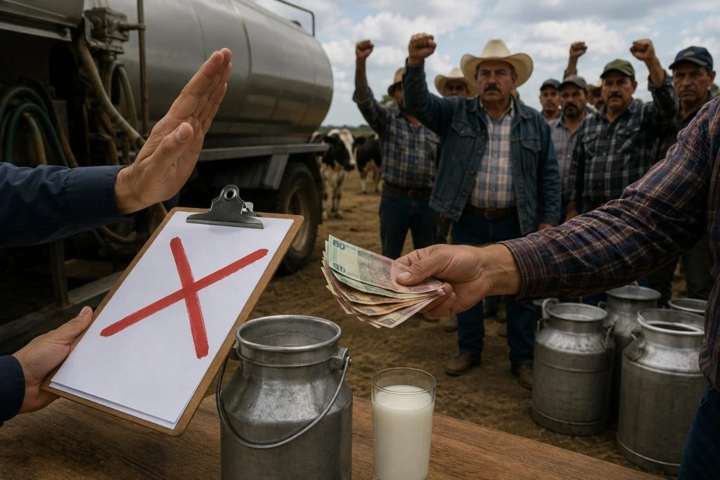 Frena Liconsa pagos a productores de leche en Chihuahua; anuncian movilizaciones ante falta de liquidez